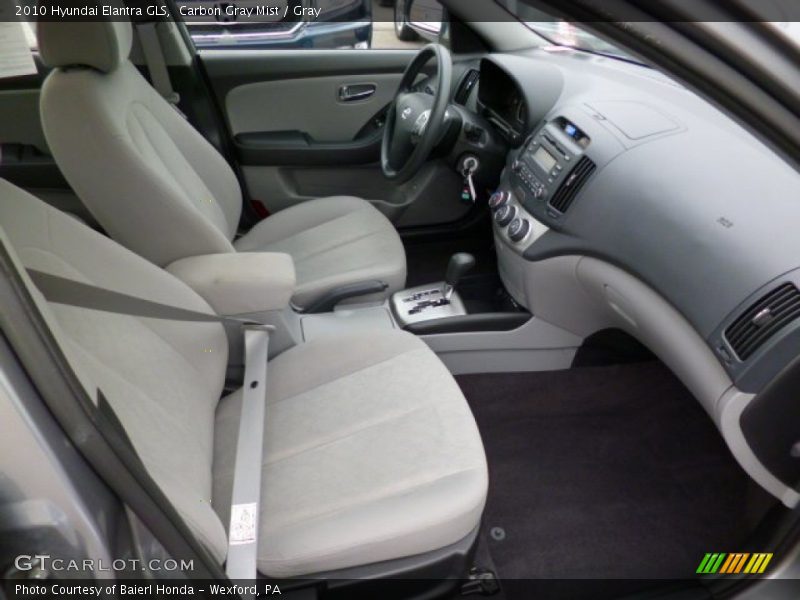 Carbon Gray Mist / Gray 2010 Hyundai Elantra GLS