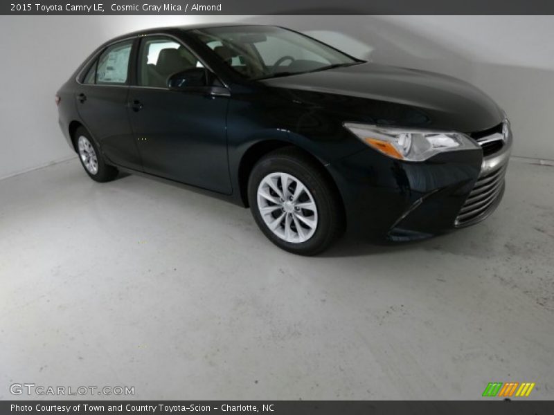 Cosmic Gray Mica / Almond 2015 Toyota Camry LE