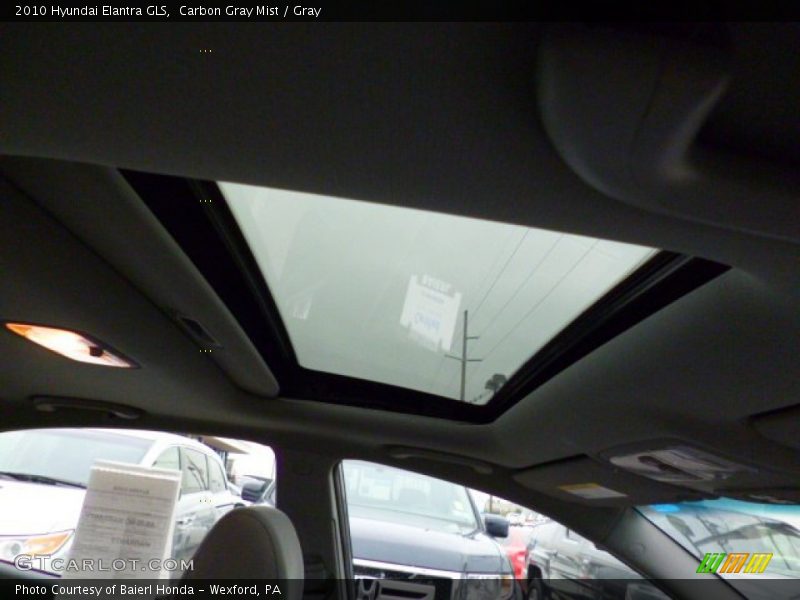Carbon Gray Mist / Gray 2010 Hyundai Elantra GLS