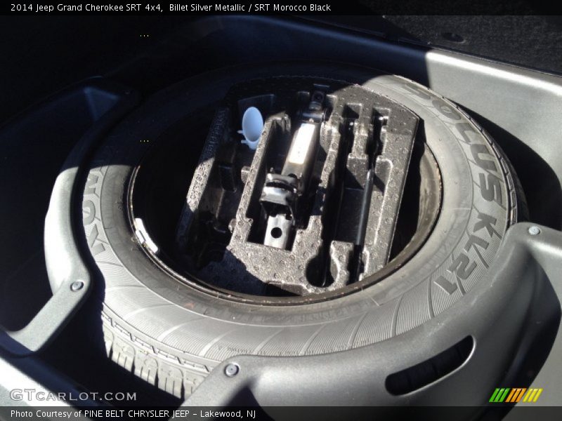Billet Silver Metallic / SRT Morocco Black 2014 Jeep Grand Cherokee SRT 4x4