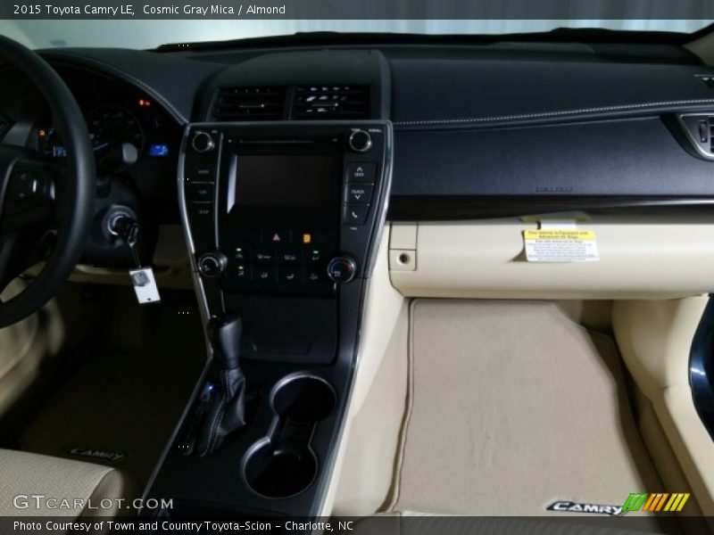 Cosmic Gray Mica / Almond 2015 Toyota Camry LE