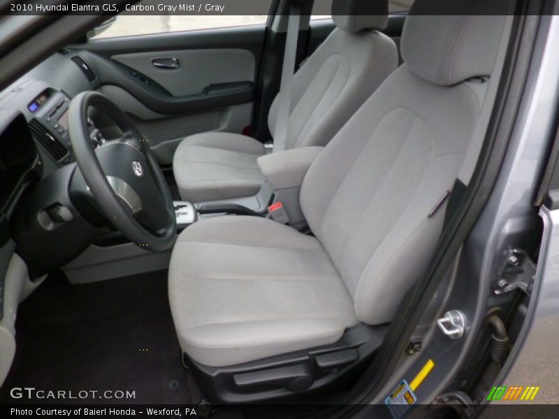 Carbon Gray Mist / Gray 2010 Hyundai Elantra GLS