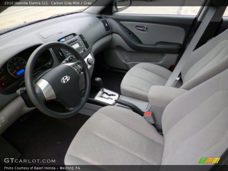 Carbon Gray Mist / Gray 2010 Hyundai Elantra GLS