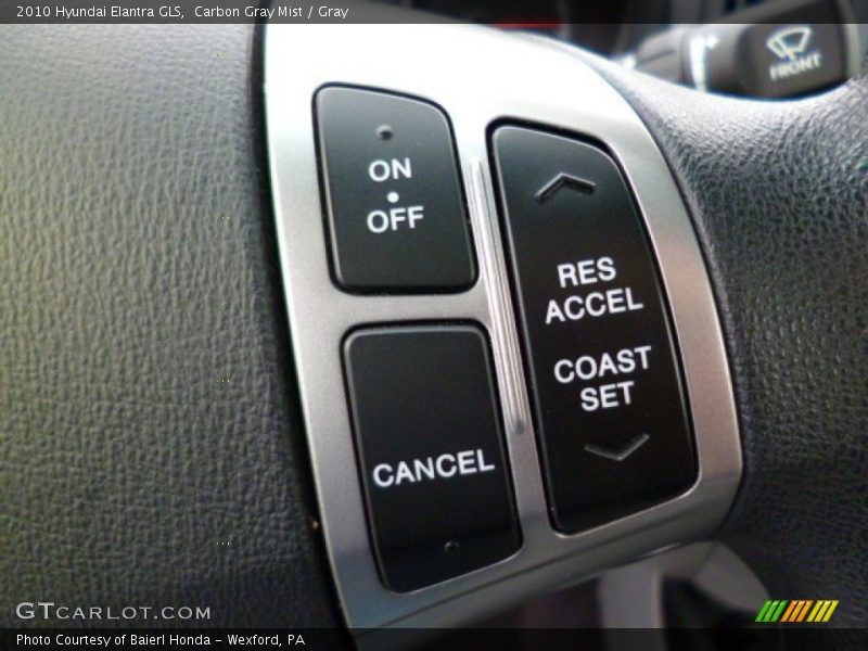 Carbon Gray Mist / Gray 2010 Hyundai Elantra GLS
