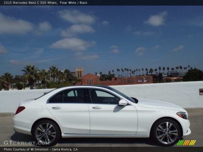 Polar White / Black 2015 Mercedes-Benz C 300 4Matic