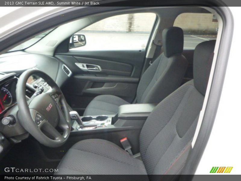 Summit White / Jet Black 2013 GMC Terrain SLE AWD