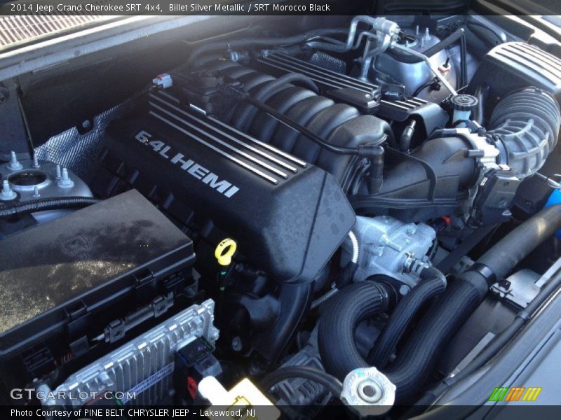 Billet Silver Metallic / SRT Morocco Black 2014 Jeep Grand Cherokee SRT 4x4