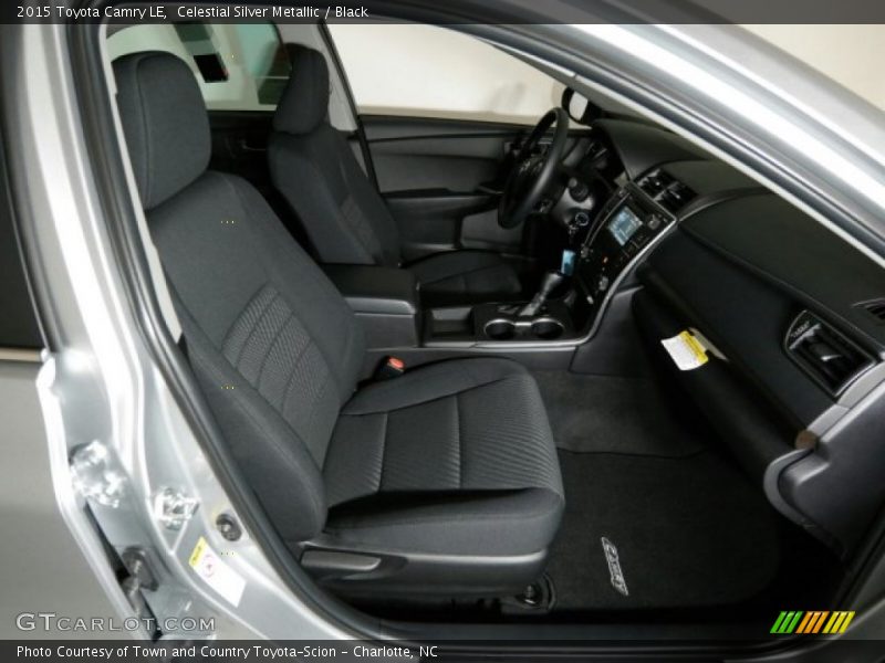 Celestial Silver Metallic / Black 2015 Toyota Camry LE