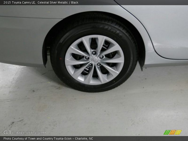 Celestial Silver Metallic / Black 2015 Toyota Camry LE