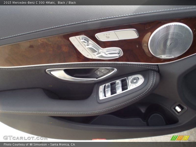 Black / Black 2015 Mercedes-Benz C 300 4Matic