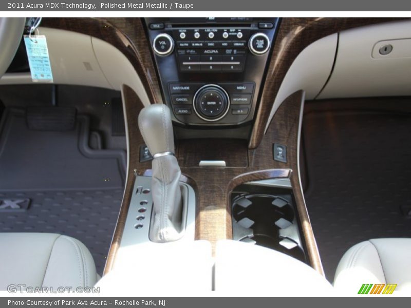 Polished Metal Metallic / Taupe 2011 Acura MDX Technology
