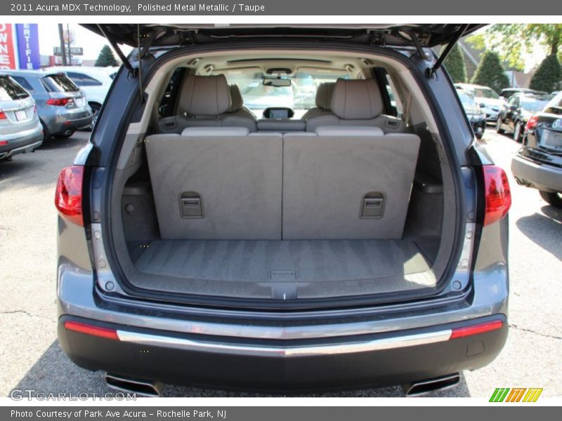 Polished Metal Metallic / Taupe 2011 Acura MDX Technology