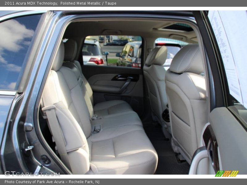 Polished Metal Metallic / Taupe 2011 Acura MDX Technology