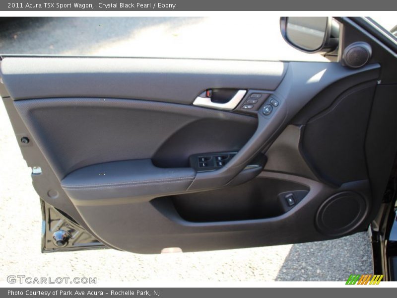 Crystal Black Pearl / Ebony 2011 Acura TSX Sport Wagon