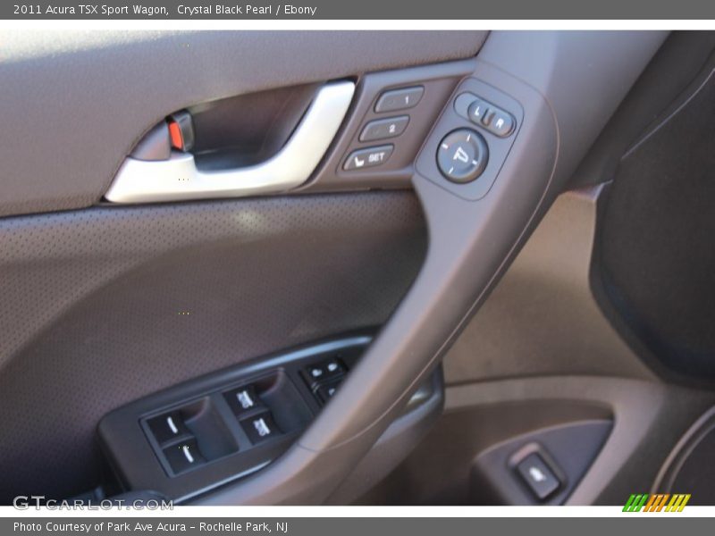 Crystal Black Pearl / Ebony 2011 Acura TSX Sport Wagon
