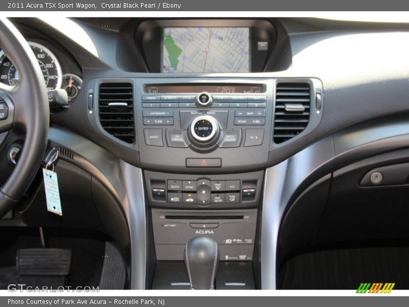 Crystal Black Pearl / Ebony 2011 Acura TSX Sport Wagon