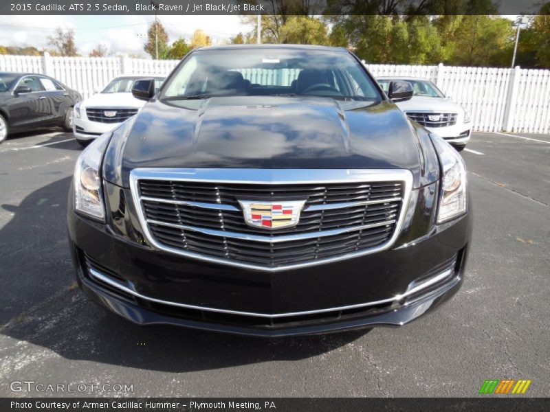 Black Raven / Jet Black/Jet Black 2015 Cadillac ATS 2.5 Sedan