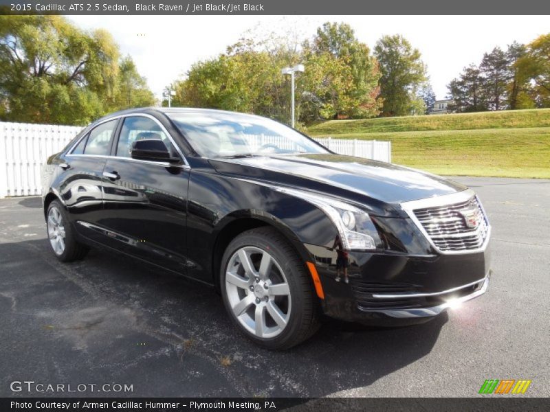 Black Raven / Jet Black/Jet Black 2015 Cadillac ATS 2.5 Sedan