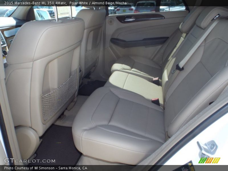 Polar White / Almond Beige/Mocha 2015 Mercedes-Benz ML 350 4Matic