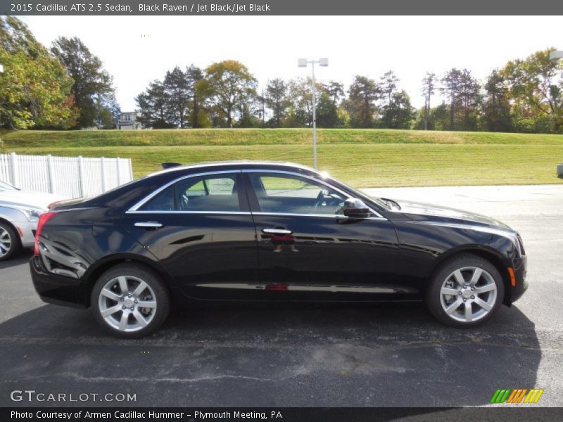 Black Raven / Jet Black/Jet Black 2015 Cadillac ATS 2.5 Sedan