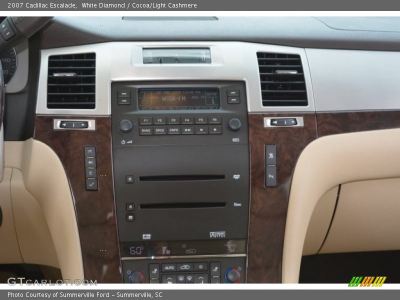 White Diamond / Cocoa/Light Cashmere 2007 Cadillac Escalade