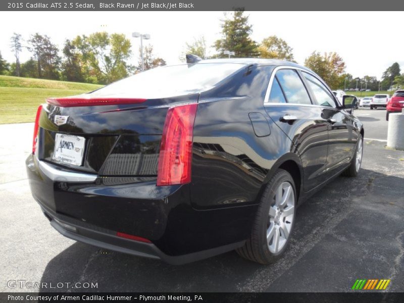 Black Raven / Jet Black/Jet Black 2015 Cadillac ATS 2.5 Sedan