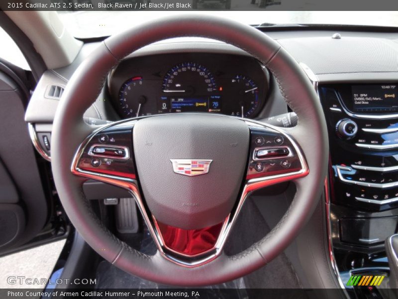 Black Raven / Jet Black/Jet Black 2015 Cadillac ATS 2.5 Sedan