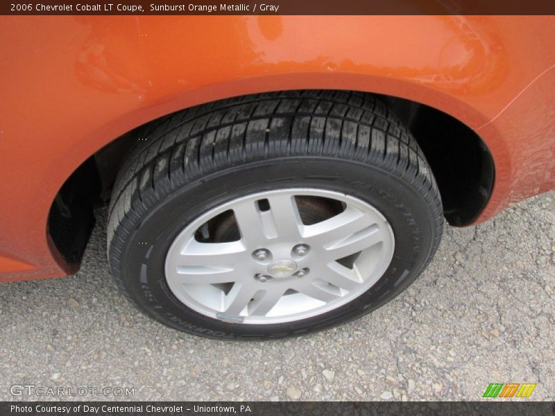 Sunburst Orange Metallic / Gray 2006 Chevrolet Cobalt LT Coupe