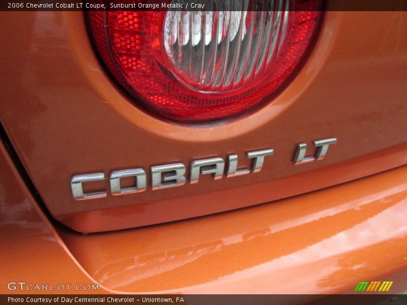 Sunburst Orange Metallic / Gray 2006 Chevrolet Cobalt LT Coupe