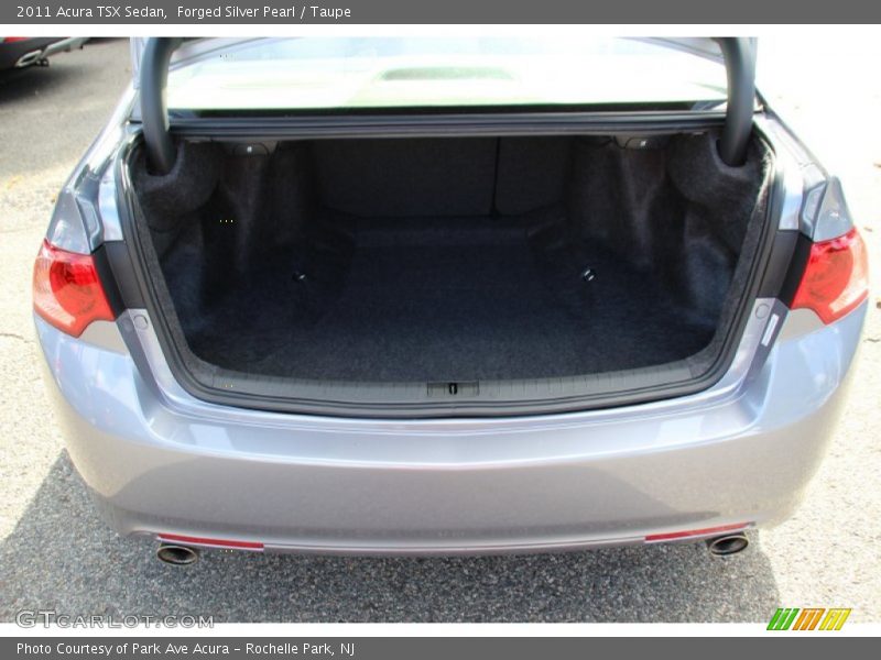 Forged Silver Pearl / Taupe 2011 Acura TSX Sedan