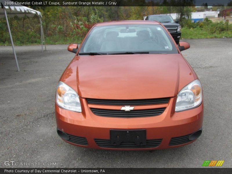 Sunburst Orange Metallic / Gray 2006 Chevrolet Cobalt LT Coupe