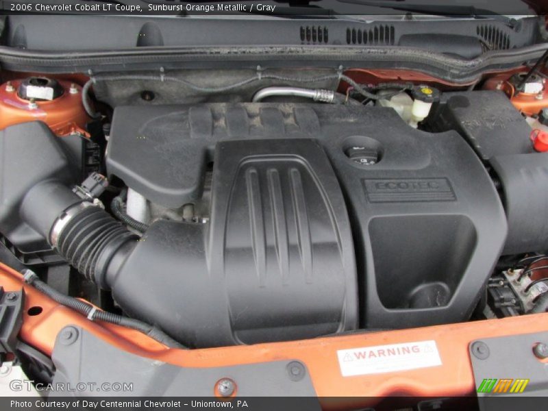 Sunburst Orange Metallic / Gray 2006 Chevrolet Cobalt LT Coupe