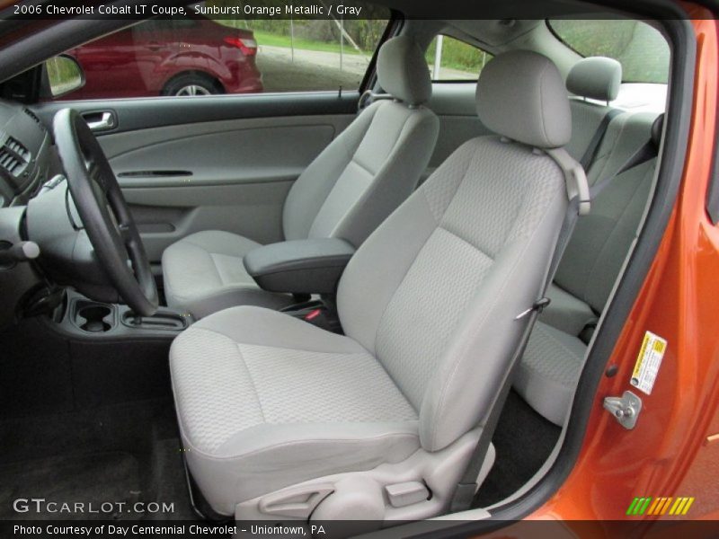 Sunburst Orange Metallic / Gray 2006 Chevrolet Cobalt LT Coupe