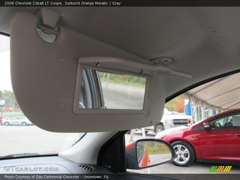 Sunburst Orange Metallic / Gray 2006 Chevrolet Cobalt LT Coupe