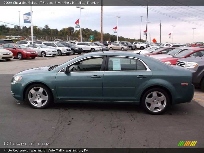  2009 Malibu LT Sedan Silver Moss Metallic