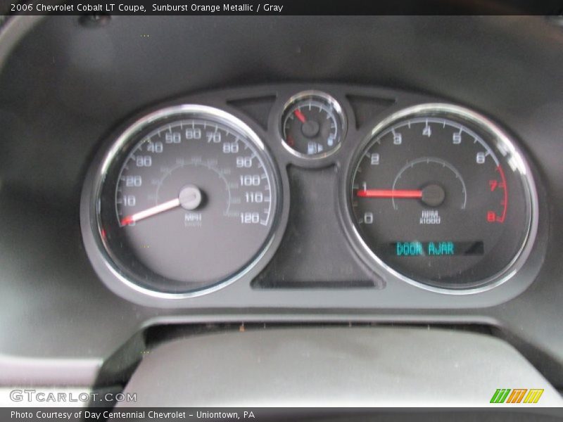 Sunburst Orange Metallic / Gray 2006 Chevrolet Cobalt LT Coupe