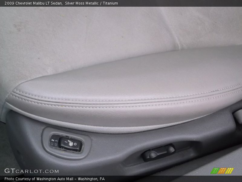 Silver Moss Metallic / Titanium 2009 Chevrolet Malibu LT Sedan