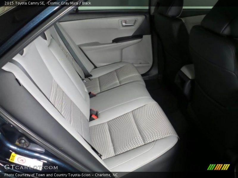 Cosmic Gray Mica / Black 2015 Toyota Camry SE
