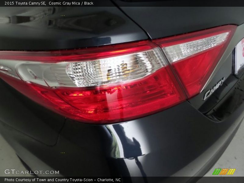 Cosmic Gray Mica / Black 2015 Toyota Camry SE