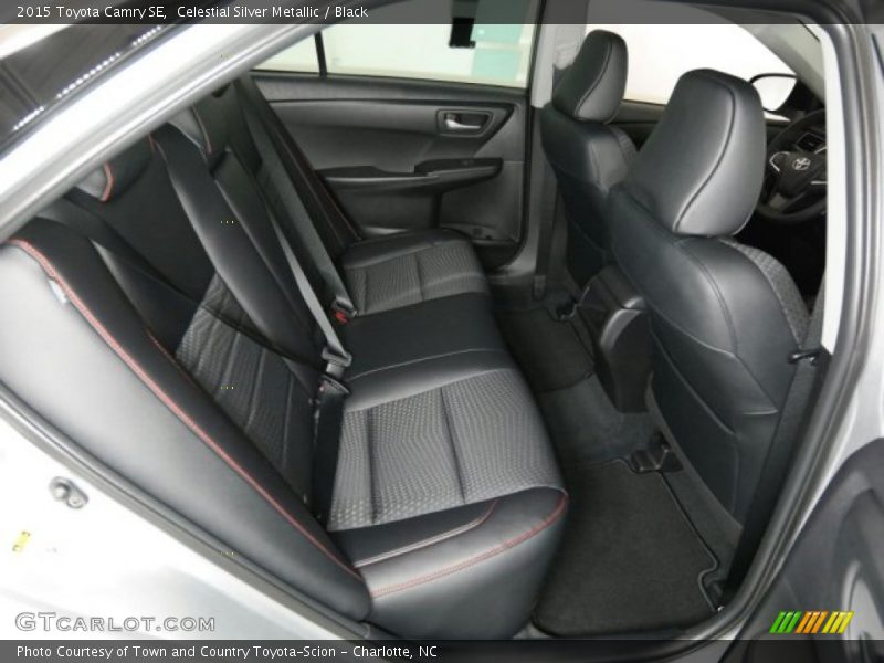 Celestial Silver Metallic / Black 2015 Toyota Camry SE