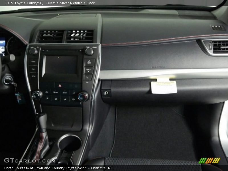 Celestial Silver Metallic / Black 2015 Toyota Camry SE