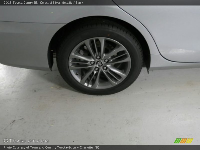 Celestial Silver Metallic / Black 2015 Toyota Camry SE