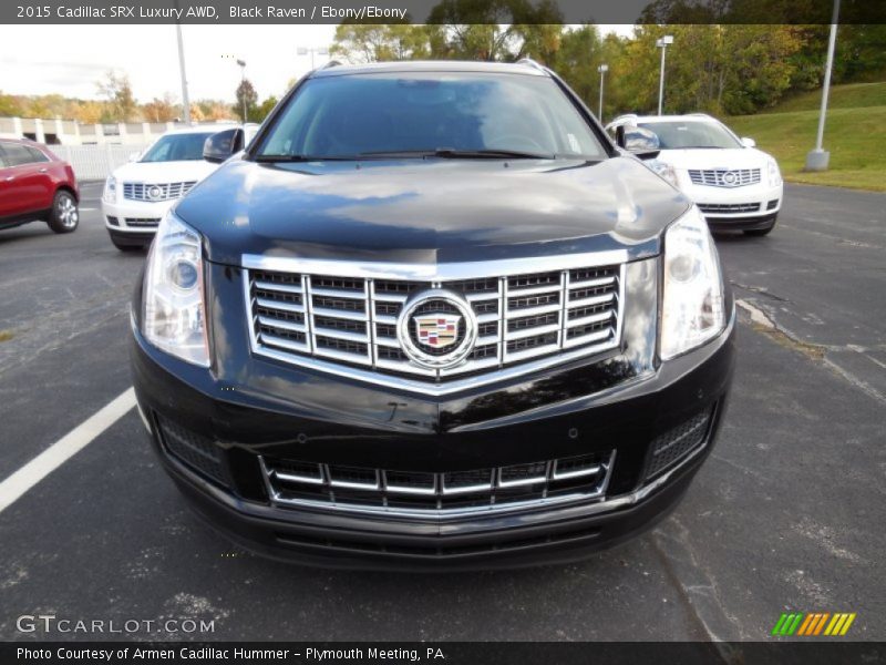 Black Raven / Ebony/Ebony 2015 Cadillac SRX Luxury AWD