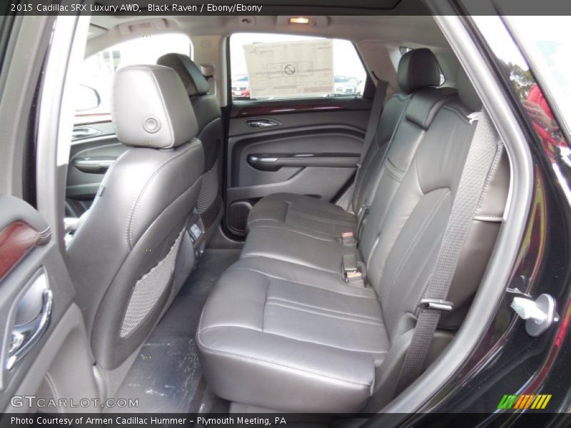 Black Raven / Ebony/Ebony 2015 Cadillac SRX Luxury AWD