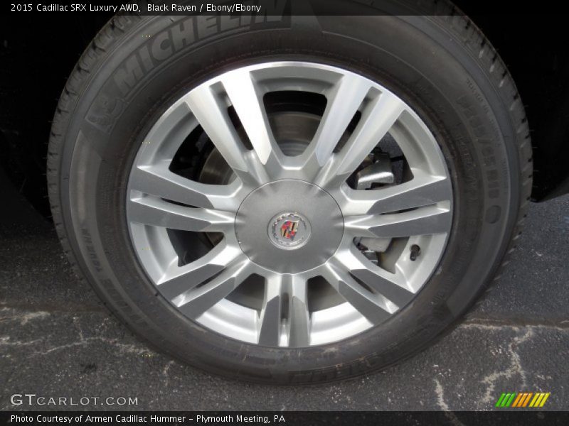 Black Raven / Ebony/Ebony 2015 Cadillac SRX Luxury AWD