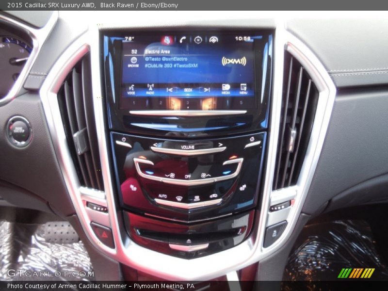 Black Raven / Ebony/Ebony 2015 Cadillac SRX Luxury AWD
