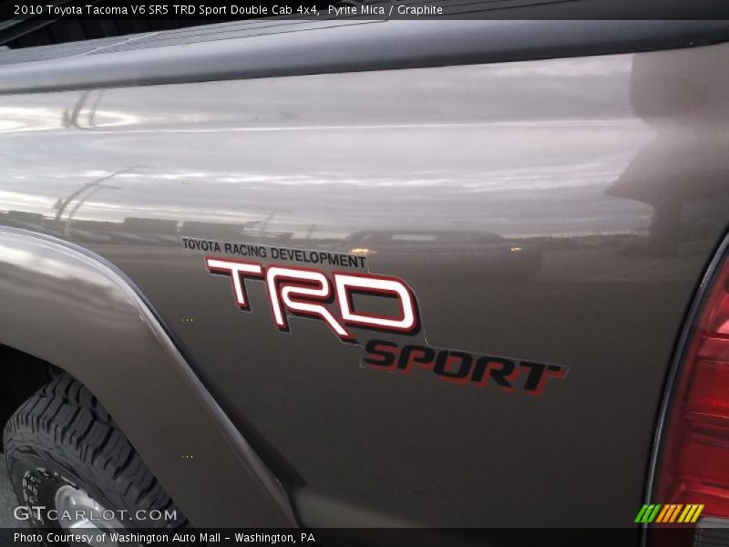 Pyrite Mica / Graphite 2010 Toyota Tacoma V6 SR5 TRD Sport Double Cab 4x4