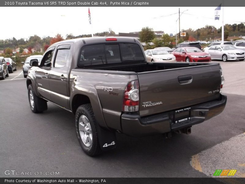 Pyrite Mica / Graphite 2010 Toyota Tacoma V6 SR5 TRD Sport Double Cab 4x4