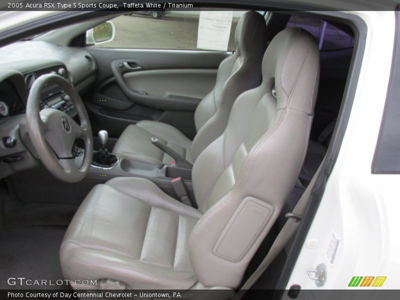 Taffeta White / Titanium 2005 Acura RSX Type S Sports Coupe
