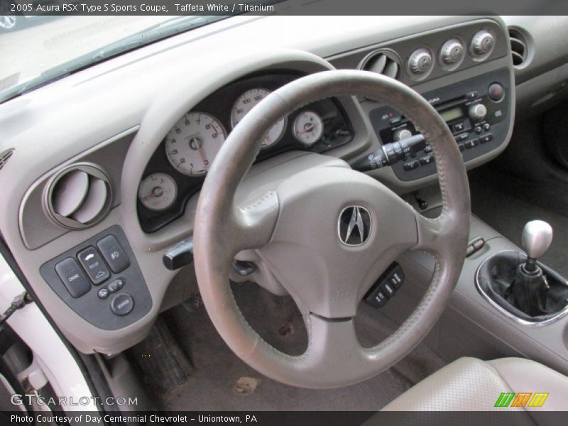 Taffeta White / Titanium 2005 Acura RSX Type S Sports Coupe